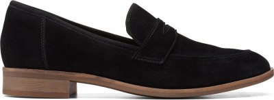 CLARKS Loafers For Women(Black , 5)