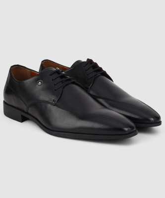 LOUIS PHILIPPE Derby For Men(Black , 8)