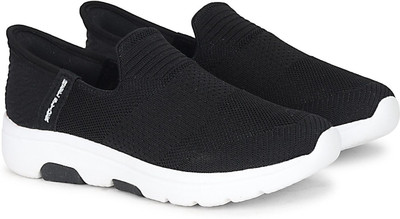 Aqualite Nexa (pro) casual shoes for women| comfort insole| slip-on walking shoes Outdoors For Women(Black , 5)