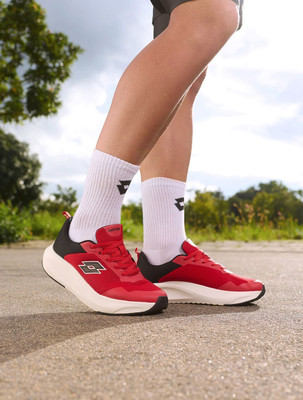 LOTTO Energex Running Shoes For Men(Red , 10)