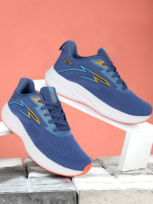 LANCER FLASH-29SGRY-AQUA Running Shoes For Men(Blue , 8)