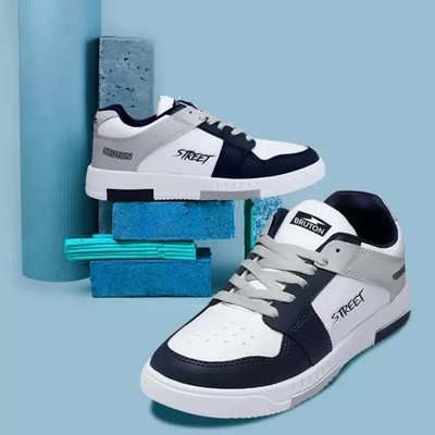 Genial Running Shoes For Men(White , 8)