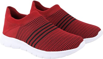 Earth Step Walking Shoes For Men(Red , 4)