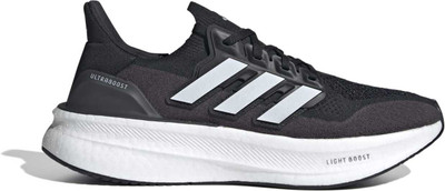 ADIDAS ULTRABOOST 5 Running Shoes For Men(Black , 6)