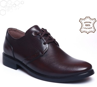 Zoom Shoes A-1172 Derby For Men(Brown , 9)