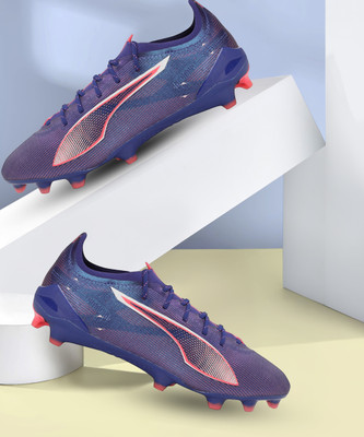 PUMA ULTRA 5 ULTIMATE FG Football Shoes For Men(Blue , 10)