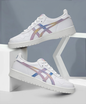 Asics JAPAN S Sneakers For Women(Blue, White , 6)