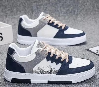 house of common Sneakers For Men(Blue , 6)