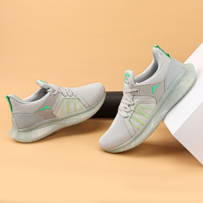 JQR KICK 2 AEROFOAM HYPERBOUNZE FAST Lightweight, Walking, Stylish Sports Running Shoes For Men(Grey, Green)