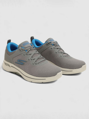 Skechers GO WALK ARCH FIT - CLINTON Walking Shoes For Men(Grey , 6)