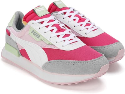 PUMA FUTURE RIDER PLAY ON Sneakers For Men(Pink , 6)