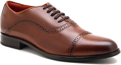 RUOSH Ruosh Formal Oxford Oxford For Men(Brown , 11)