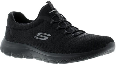 Skechers SUMMITS Walking Shoes For Women(Black , 3)