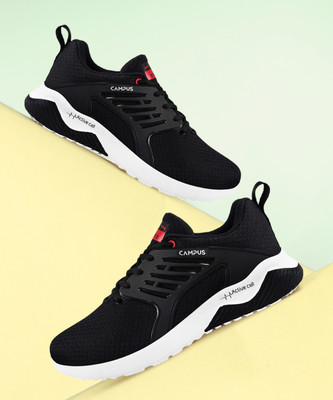 CAMPUS CRYSTA PRO Running Shoes For Men(Black , 10)