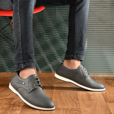 Averatto Grey Semi formal / Formal shoe for Mens A9920 For Men(Grey , 11)