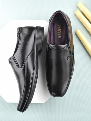 Server Corporate Comfortable Office Lightweight | Partywear Classic Workwear Slip On For Men(Black , 7)