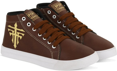 jootiyapa Sneakers For Men(Brown , 8)