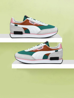 PUMA Future Rider Play On Sneakers For Men(Green , 12)