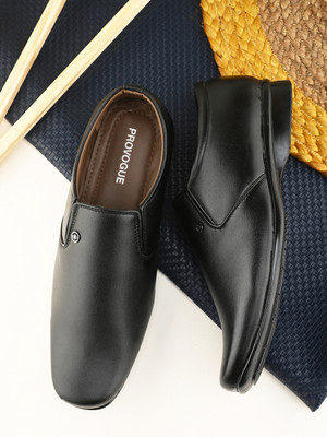 PROVOGUE Plus Size Available Slip On For Men(Black , 12)
