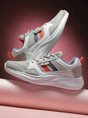 asian Sports,Casual, Walking Shoes For Men TERMINATOR-05 Running Shoes For Men(Grey, Orange , 6)