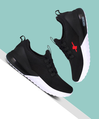 Sparx SM 677 Running Shoes For Men(Black, White , 9)