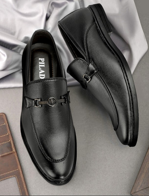 PILADO Rich Quality|Perfect Style|Officewear Slip On For Men(Black , 9)