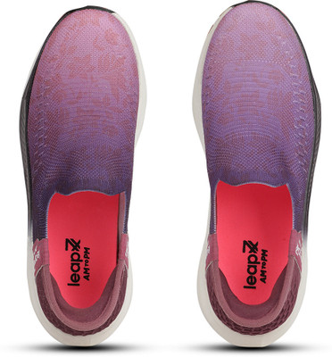 LIBERTY EAZYGO-5L Non-Lacing Sports Shoes With EVA Sole|Suitable for Running & Walking Shoes For Women(Purple , 5)