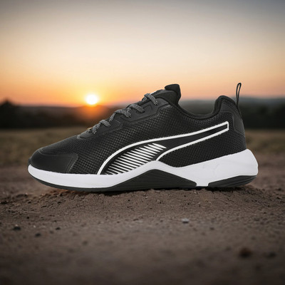 PUMA Surgestride Trainer Training & Gym Shoes For Men(Black , 6)