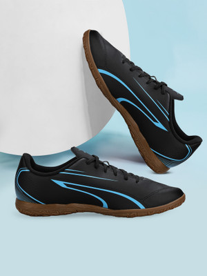 PUMA VITORIA IT Football Shoes For Men(Black , 8)