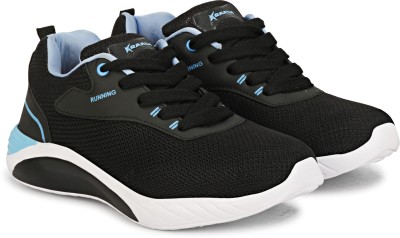 Kraasa Signature Running Shoes For Men(Black , 10)