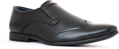 Khadim's Black Slip On Formal Shoe Slip On For Men(Black)