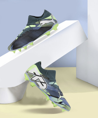 PUMA FUTURE 7 MATCH FG/AG Football Shoes For Men(Grey , 11.5)