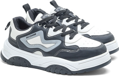 asian Nancy-06 Women’s Sneakers | Lightweight & Stylish Casual Shoes for Girls Sneakers For Women(White, Black , 7)
