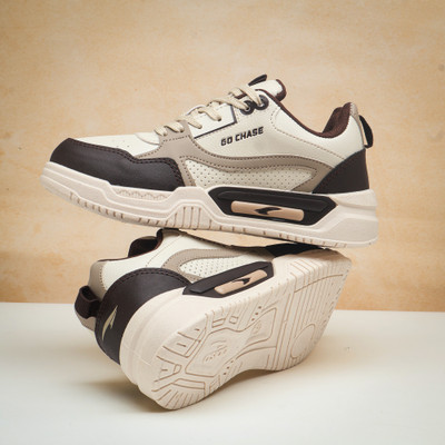 asian Shadow-02 Sneakers For Men & Boys | Comfort Casual Sports Shoes For Gym & Walk Sneakers For Men(Beige, Brown , 6)