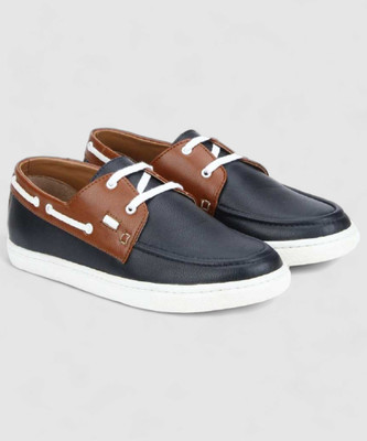 Bata Boat Shoes For Men(Blue , 7)