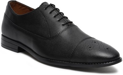 LOUIS STITCH Black Formal Lace Up Derby Shoes for Men (RGCTJB) - UK 9 Derby For Men(Black)