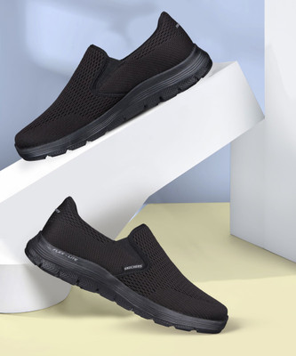 Skechers Casuals For Men(Black , 6)