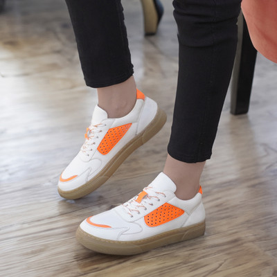 KILLER Shoes for womens Sneakers For Men(Orange , 5)