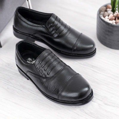 R-ME Comfortable & Stylish Formal Shoe suitable with comfortable look Without Lace Corporate Casuals For Men(Black , 8)