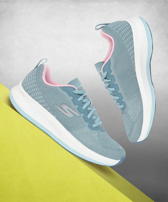 Skechers GO RUN PULSE - ULTIMATE BEST Running Shoes For Women(Blue , 5)