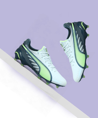 PUMA KING ULTIMATE FG/AG Football Shoes For Women(Blue , 3)