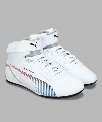 PUMA BMW MMS Neo Cat Mid 2.0 Casuals For Men(White , 10)