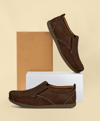 Bata Slip On For Men(Brown , 9)