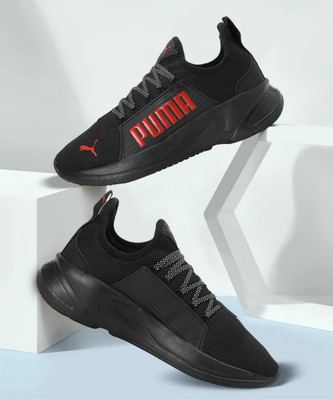 PUMA Softride Premier Slip-On Res Running Shoes For Men(Black , 8)