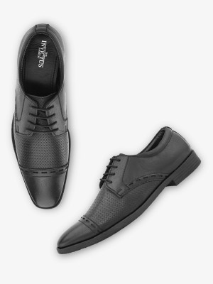 INVICTUS formal shoes Oxford For Men(Black)