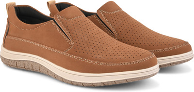 Roadster solid casual slip on moccasins loafers shoes without laces Mocassin For Men(Tan , 9)