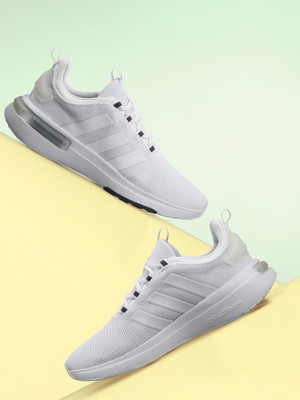 ADIDAS RACER TR23 Running Shoes For Men(White , 9)