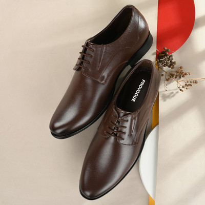 PROVOGUE Lace Up For Men(Brown , 10)