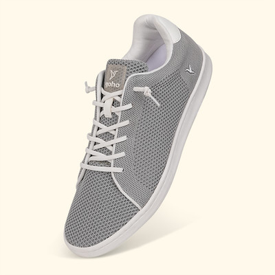 yoho Wind Sneakers for Men | Stylish Casual Shoes | Comfortable and Stretchable | Sneakers For Men(Grey , 7)
