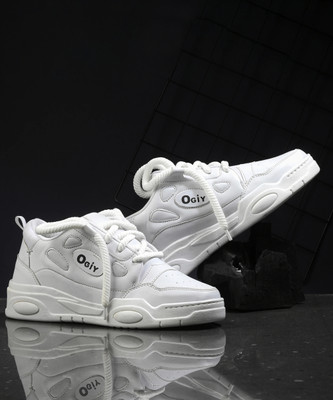 Aeonik OGIY RETRO SHOES HIGH PREMIUM QUALITY Sneakers For Men(White , 7)